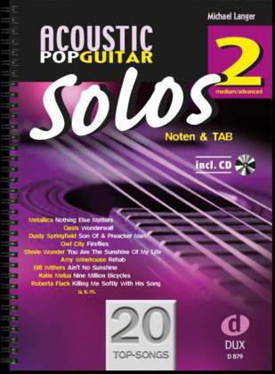 Acoustic Pop Guitar Solos 2