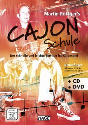Martin Röttger's Cajon Schule + CD + DVD