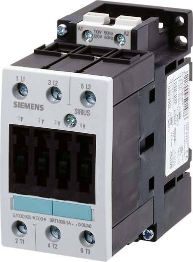 Siemens Indus.Sector Schütz 80V, 3pol. 3RT1036-1BE80