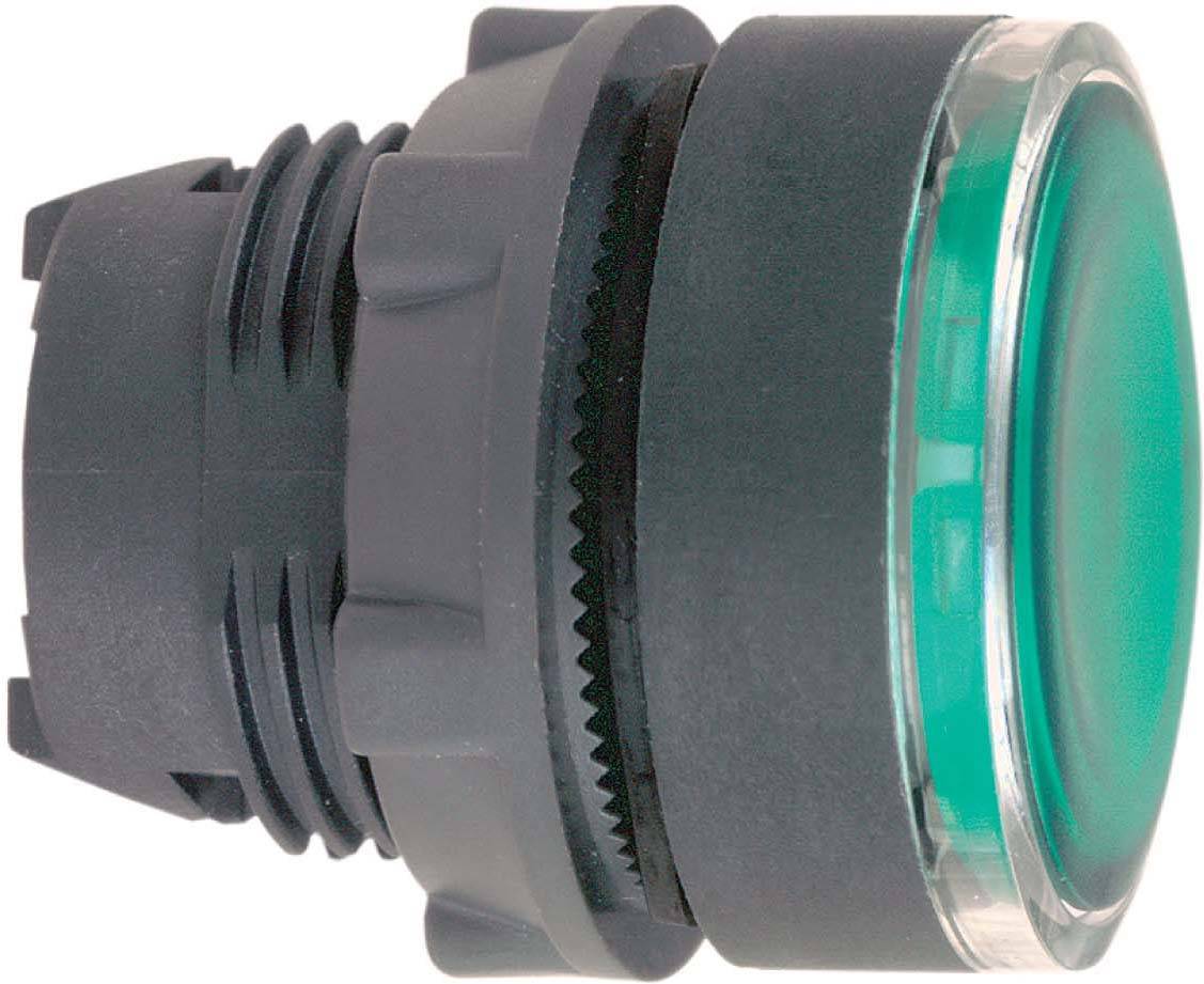 Schneider Electric Leuchtdrucktaster rastend grün ZB5AH033