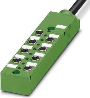 Phoenix Contact Sensor-Aktor-Box mit Stammkabel SACB-8/3-L-5,0PUR-M8