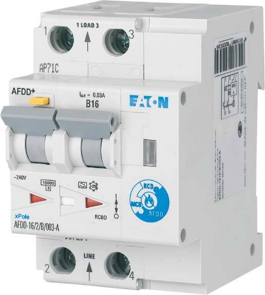 Eaton 187180 Brandschutzschalter 2polig 13 A 0.03 A 230 V/AC 1 St.