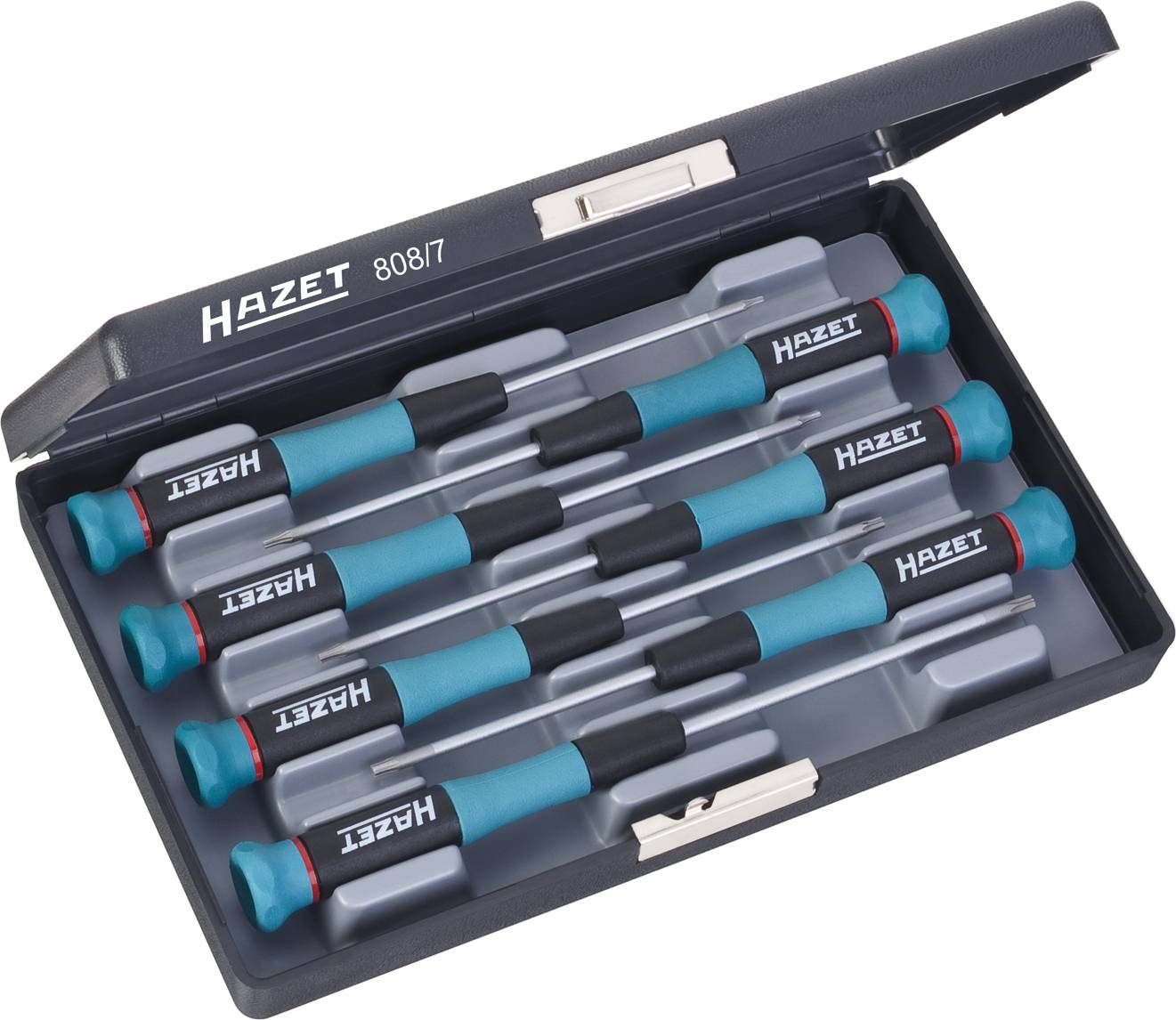 Hazet Elektrotechnik und Feinwerktechnik Schraubendreher-Set 7teilig Innen-TORX