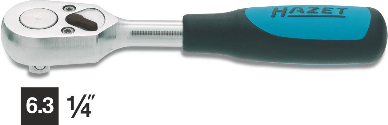 Hazet 863X Umschaltknarre 1/4" (6.3 mm) 115 mm