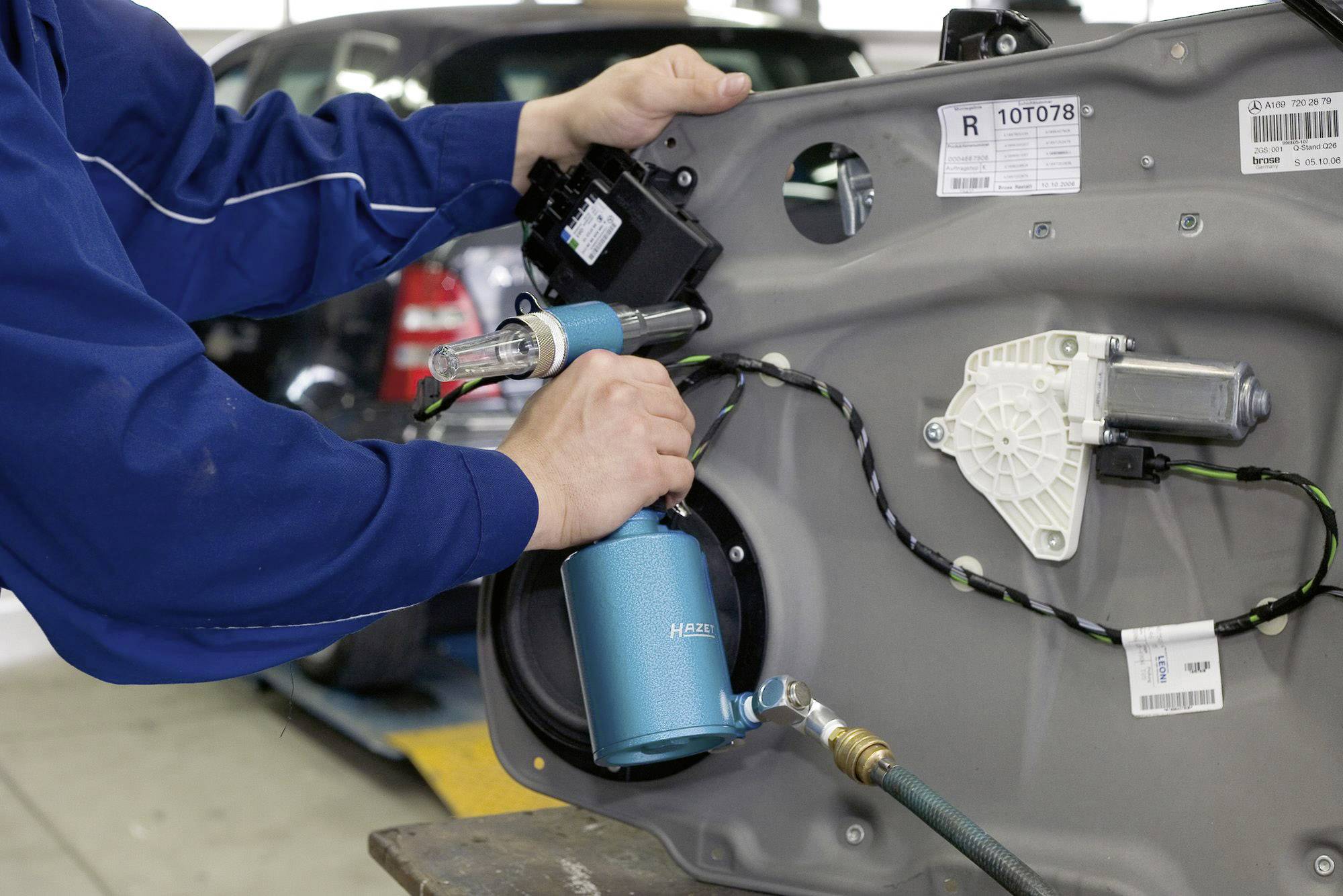 Hazet Druckluft-Blindnietpistole 6.3 bar