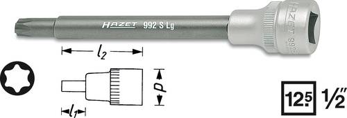 Hazet Steckschlüssel-Bit-Einsatz 1/2  (12.5 mm) 992SLG-T55