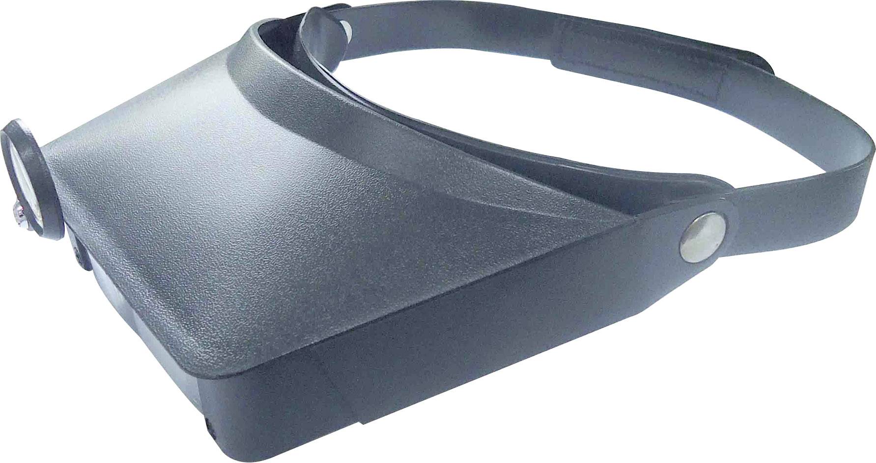 801828 801828 Kopflupe Vergrößerungsfaktor: 1.8 x, 2.3 x, 3.7 x, 4.8 x Schwarz