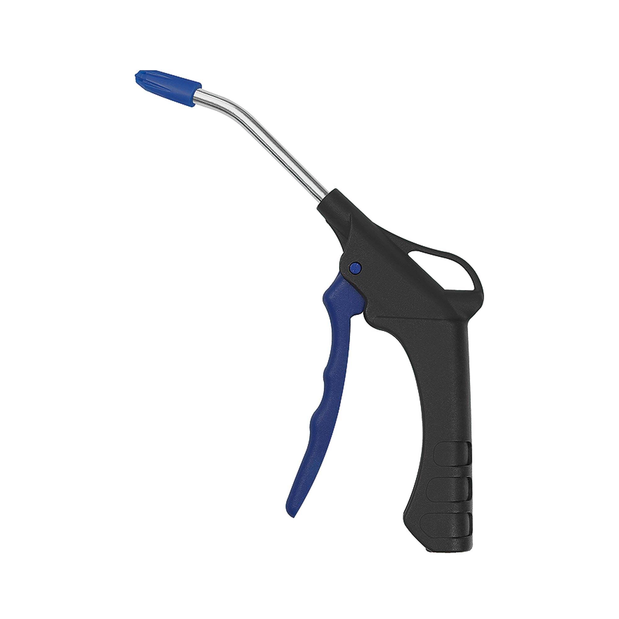 Ausblaspistole Kunststoffohne Tülle IG G1/4" Verlängerung 105mm, lärmred. Düse R