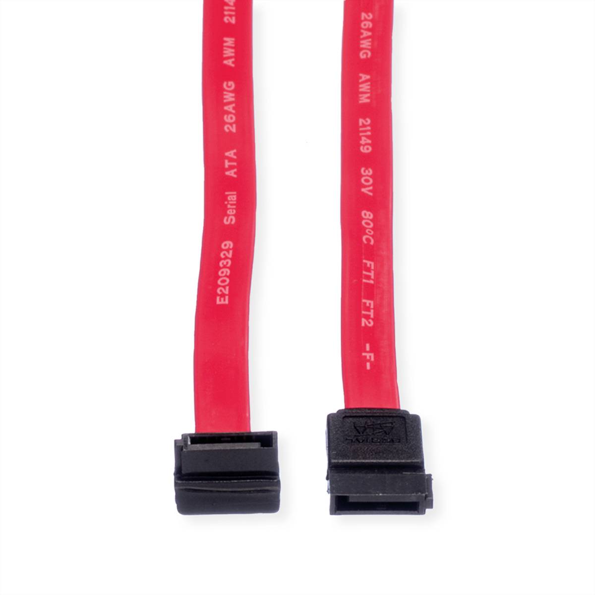 ROLINE Internes HDD-Kabel SATA 3.0 Gbit/s, gewinkelt, 0,5 m