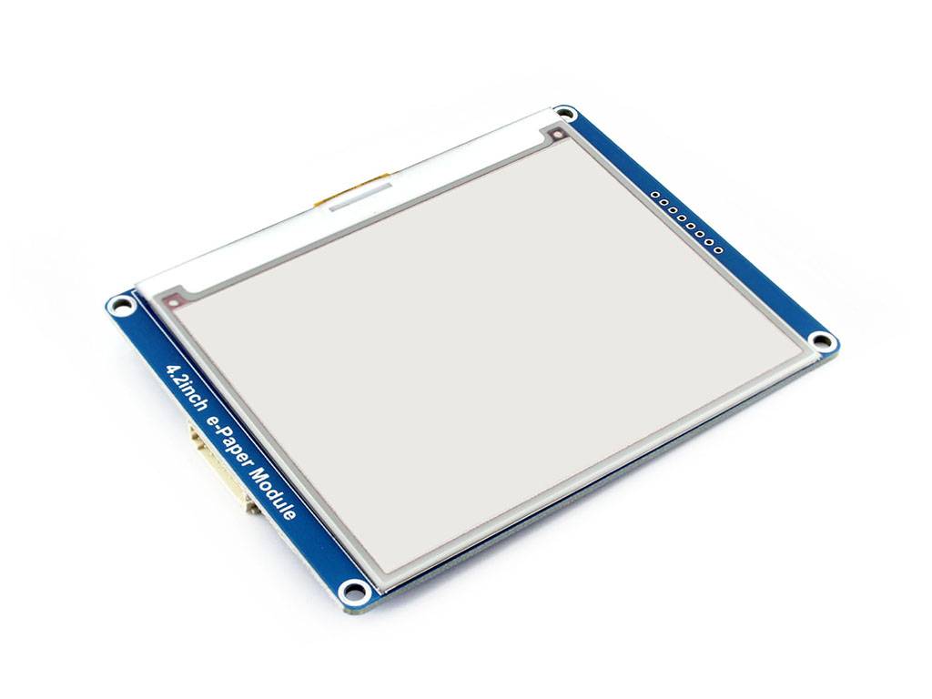 Waveshare 4,2 inch 400x300 E-Ink E-Paper Display Module Three-color Arduino