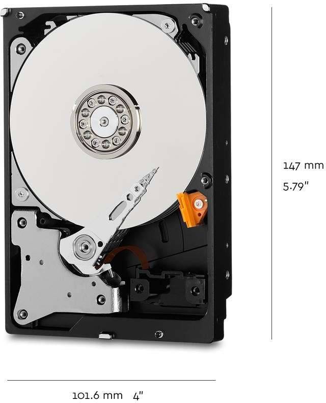 Western Digital WD Purple Surveillance Hard Drive Festplatte 6 TB intern 3.5" 8,9 cm SATA 6Gb/s 5400 rpm Puffer: 64 MB