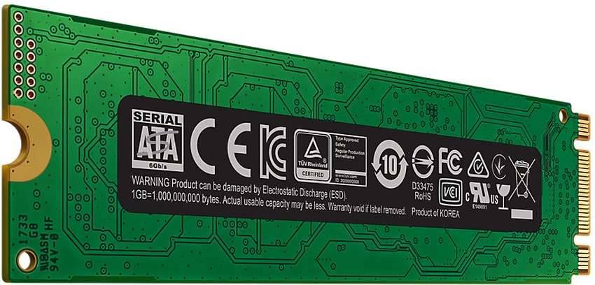 Samsung 860 EVO MZ-N6E1T0BW - SSD - verschlüsselt - 1 TB - intern - M.2 2280