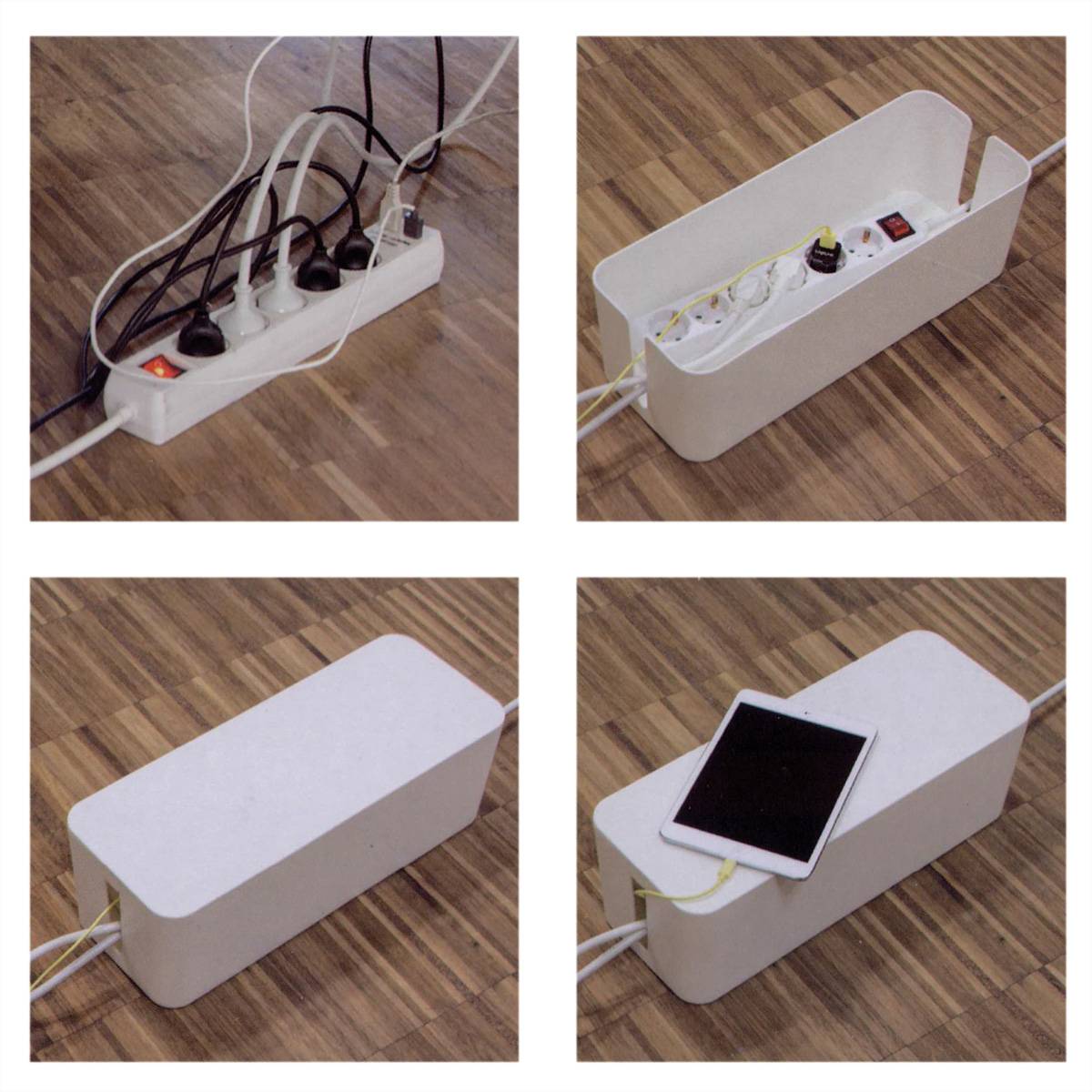 Value Kabel-Box Weiß (L x B x H) 23.5 x 11.5 x 12cm 1 St. 19.99.3236