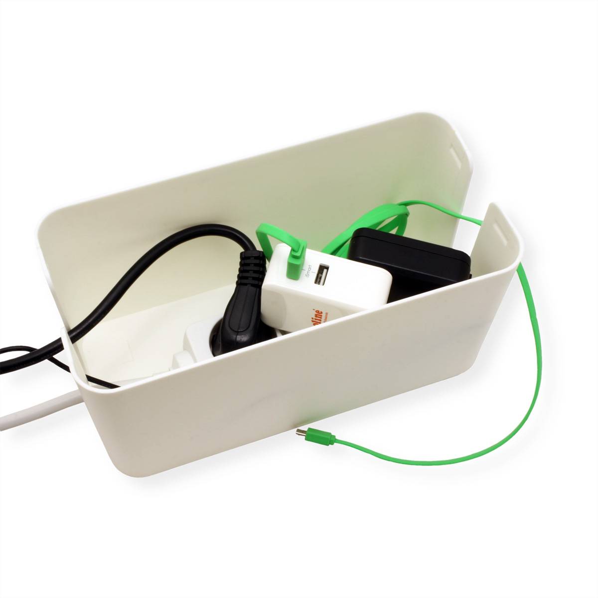 Value Kabel-Box Weiß (L x B x H) 23.5 x 11.5 x 12cm 1 St. 19.99.3236