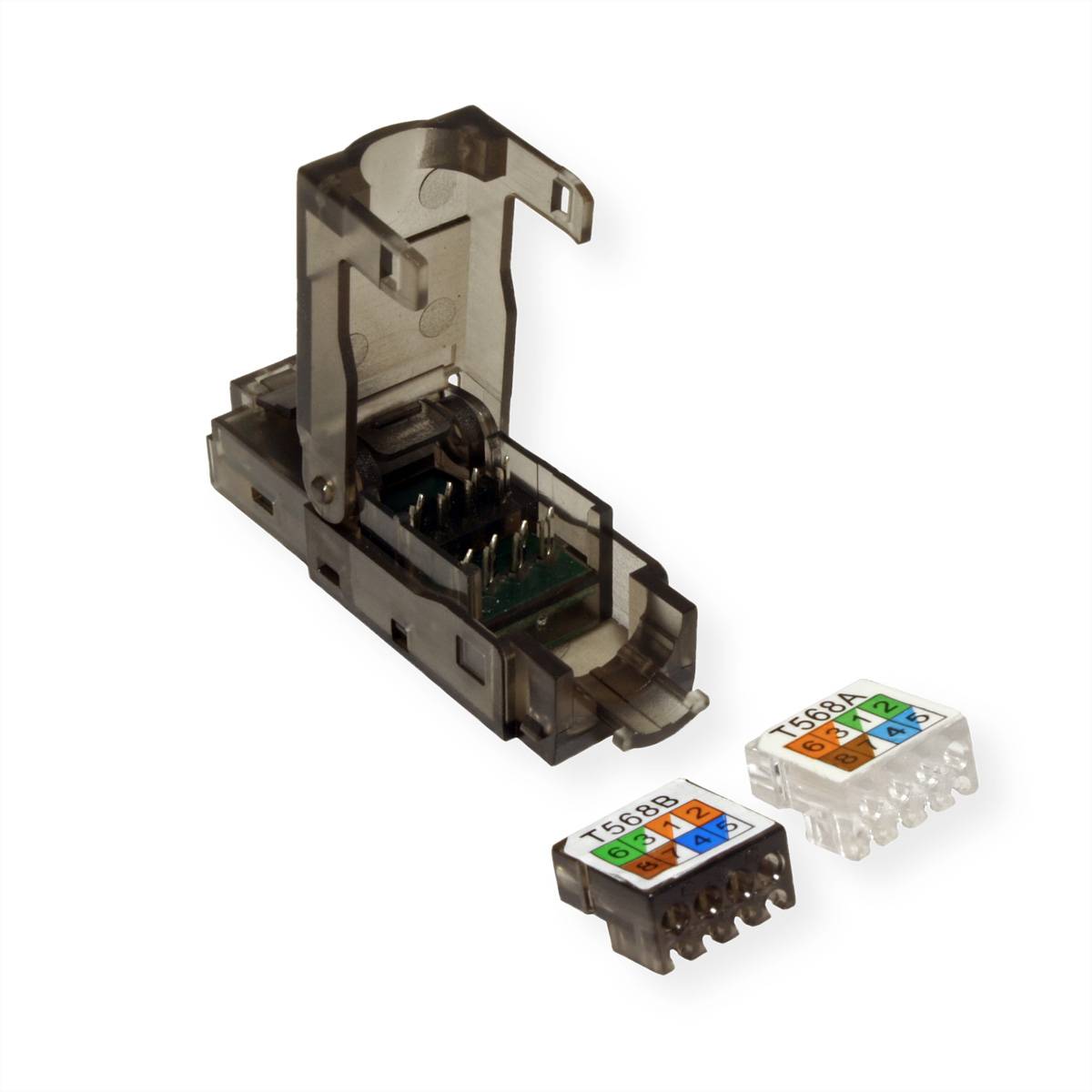 VALUE feldkonfektionierbarer RJ-45 Stecker Kat.6 (Class E), UTP