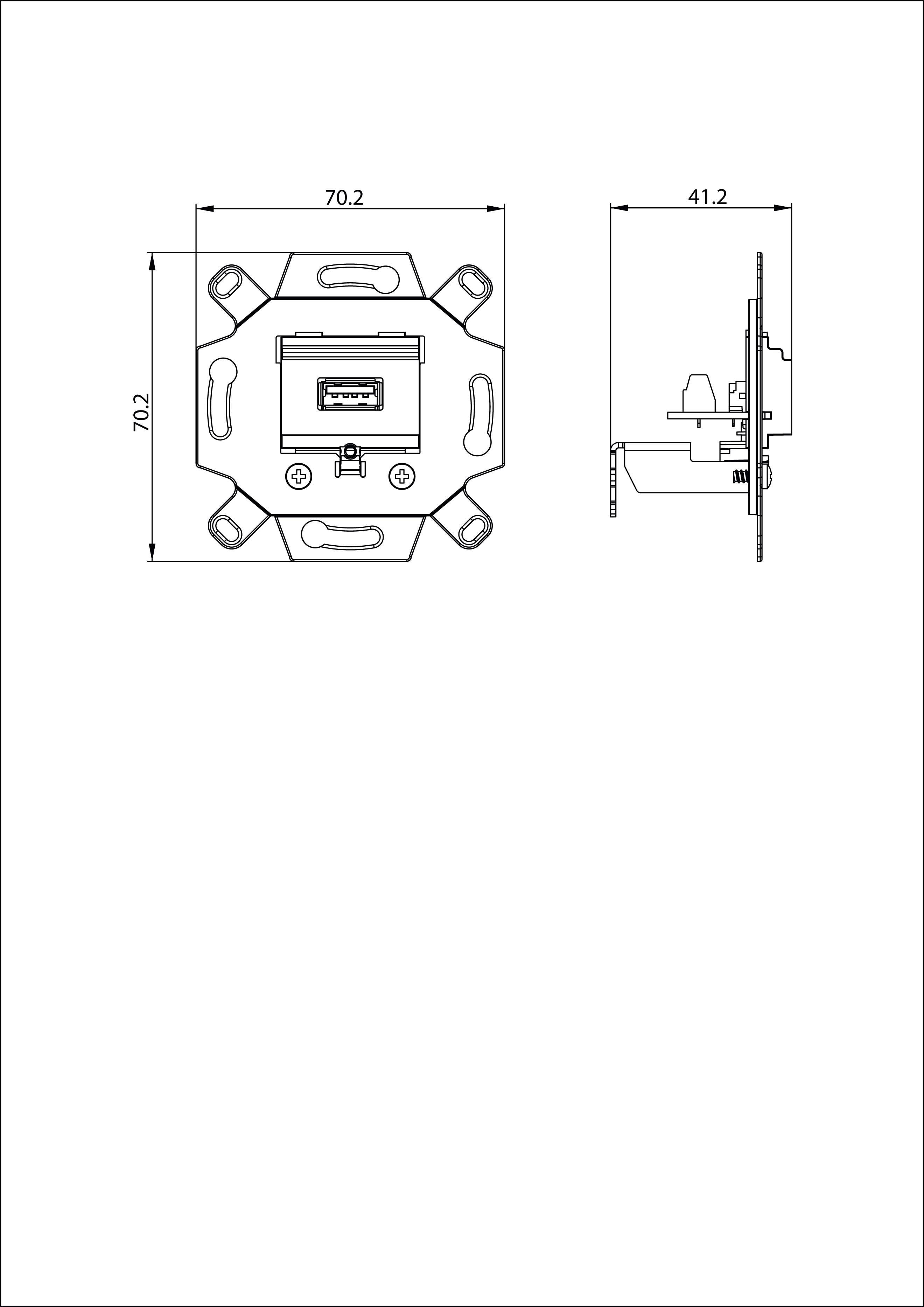 ABB 2CKA000230A0416 USB-Ladesteckdose IP20 Weiß, Reinweiß (RAL 9010)