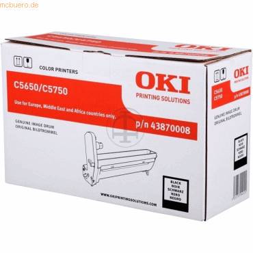 OKI - Schwarz - Original - Trommeleinheit - für C5650dn