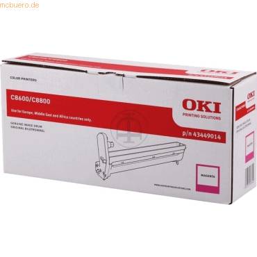 OKI - Magenta - Original - Trommeleinheit - für C8600cdtn