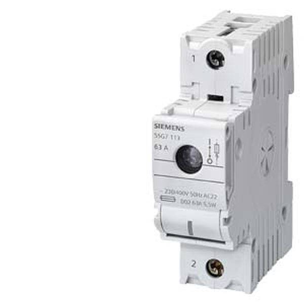 Siemens 5SG7123 Lasttrennschalter Sicherungsgröße = D02 63 A 400 V 1 St.