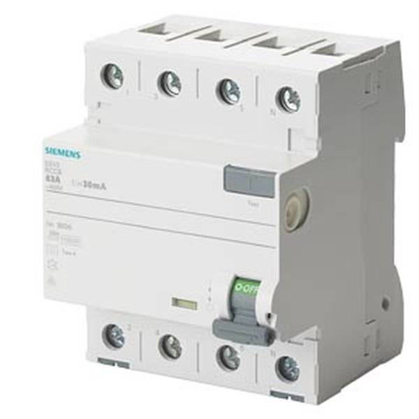 Siemens 5SV33446LA01 5SV3344-6LA01 FI-Schutzschalter A 40 A 0.03 A 400 V