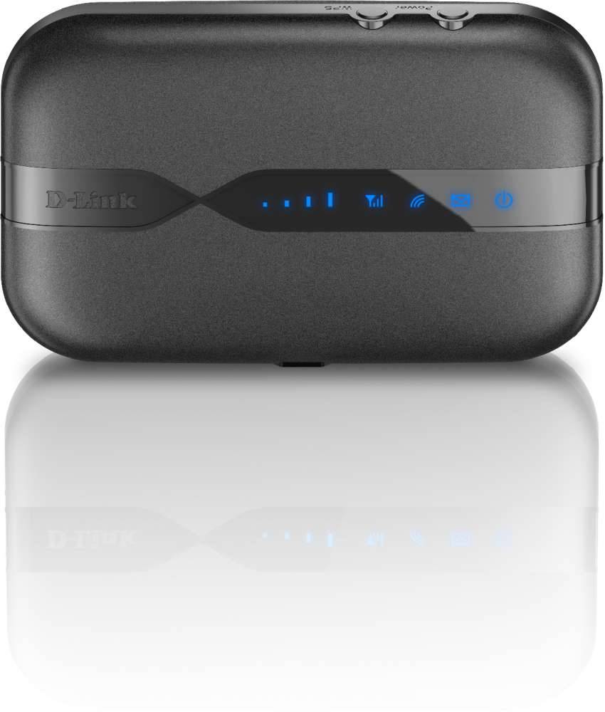 D-Link Mobile Wi-Fi 4G Hotspot 150 Mbps Mobiler 4G-WLAN-Hotspot MIMO Schwarz