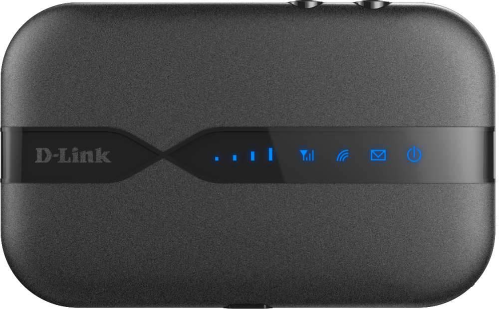 D-Link Mobile Wi-Fi 4G Hotspot 150 Mbps Mobiler 4G-WLAN-Hotspot MIMO Schwarz