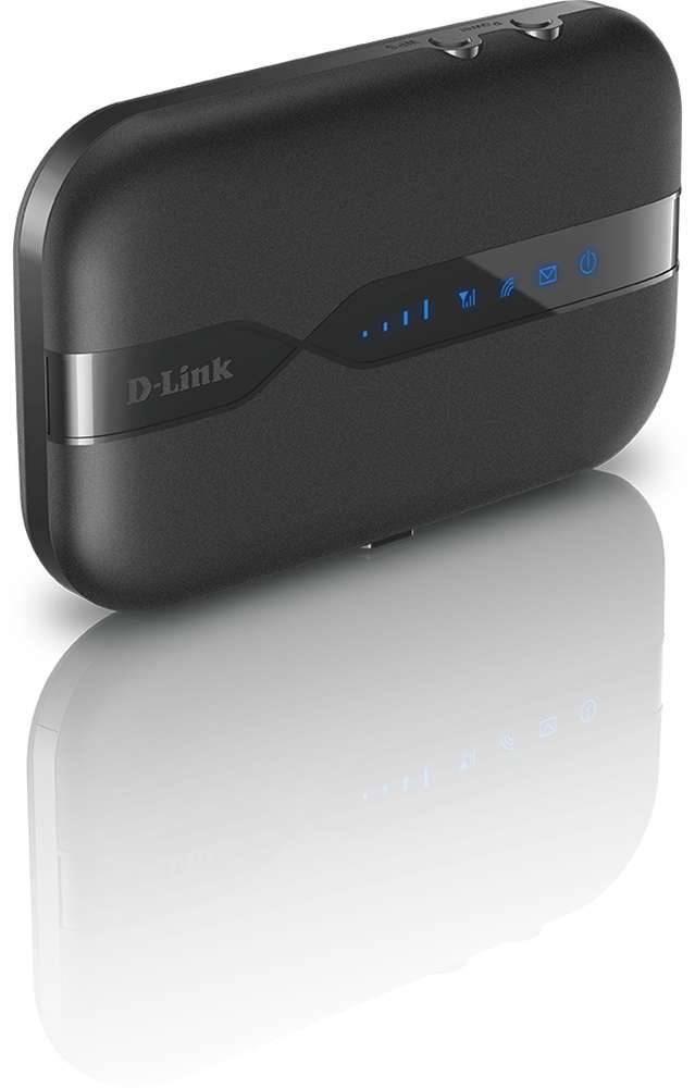 D-Link Mobile Wi-Fi 4G Hotspot 150 Mbps Mobiler 4G-WLAN-Hotspot MIMO Schwarz