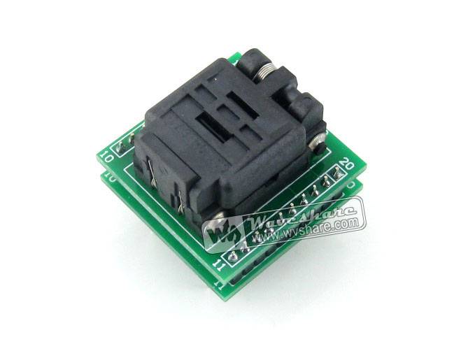 Plastronics QFN20 TO DIP20 IC Test Socket & Programming Adapter for QFN20 MLF20 MLP20 package