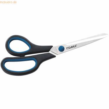 Universalschere Comfort Grip Papierschere Linkshand 21cm schwarz/blau