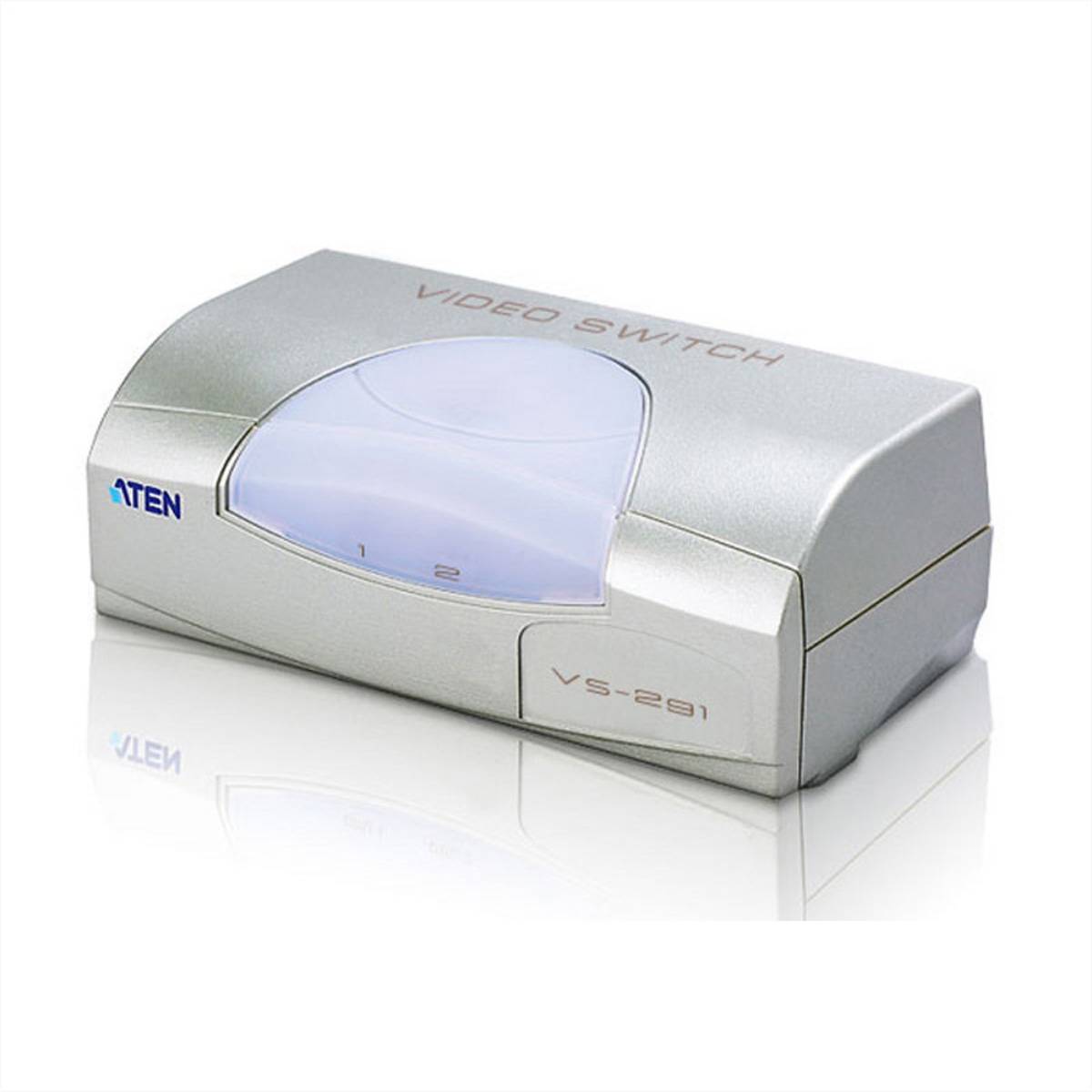ATEN VS291-AT-G 2 Port VGA-Switch 1920 x 1440 Pixel