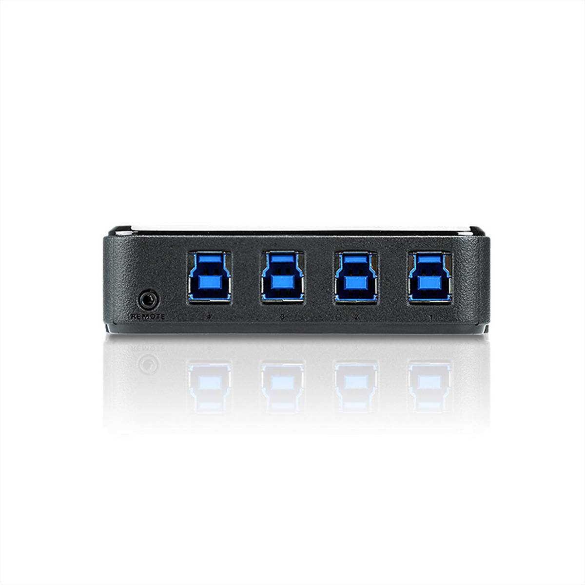 ATEN US434 USB 3.0-Peripheriegeräte-Switch mit 4Ports