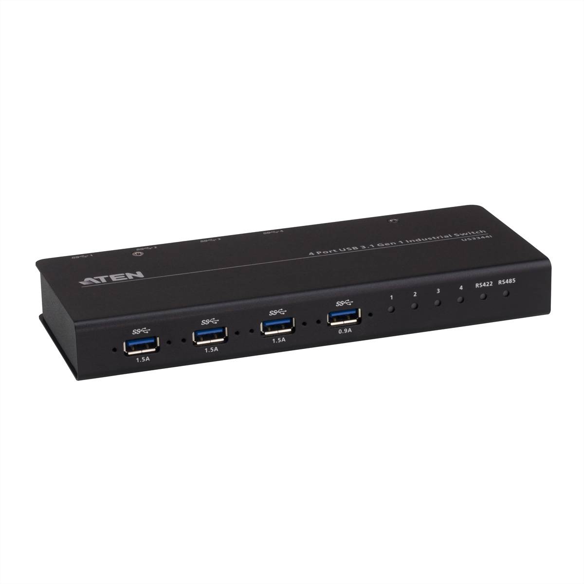 ATEN US3344i Industrie Hub Switch 4 x 4 USB 3.1 Gen 1