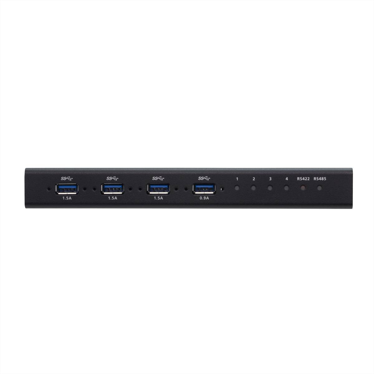 ATEN US3344i Industrie Hub Switch 4 x 4 USB 3.1 Gen 1