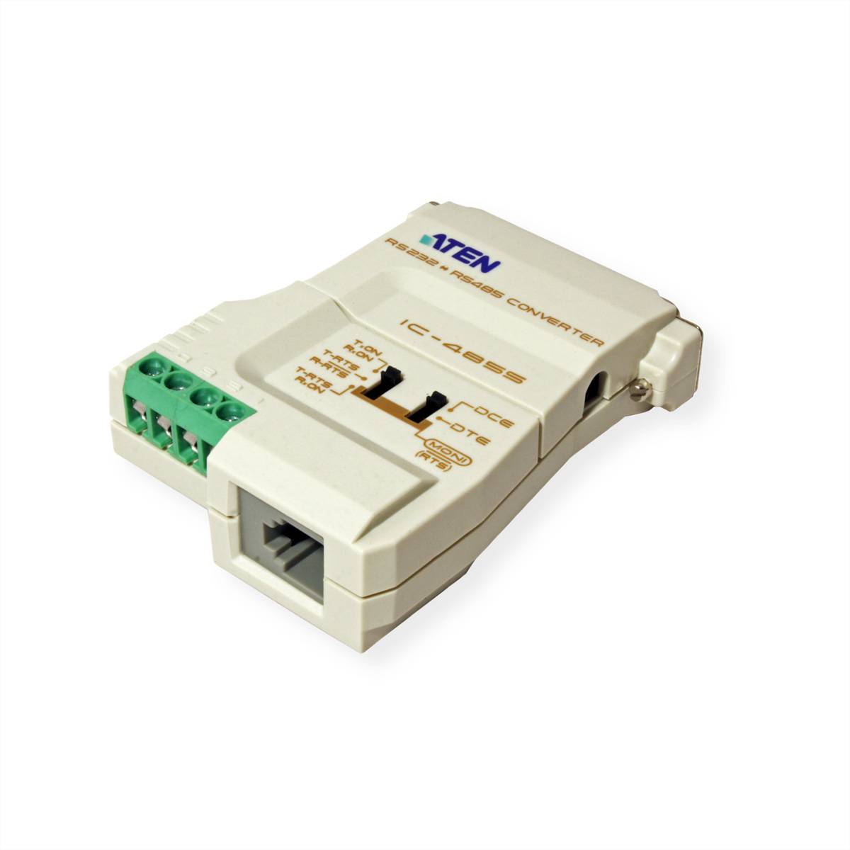 ATEN Seriell Adapter [1x D-SUB-Buchse 25pol. - 1x RJ11-Buchse] Beige