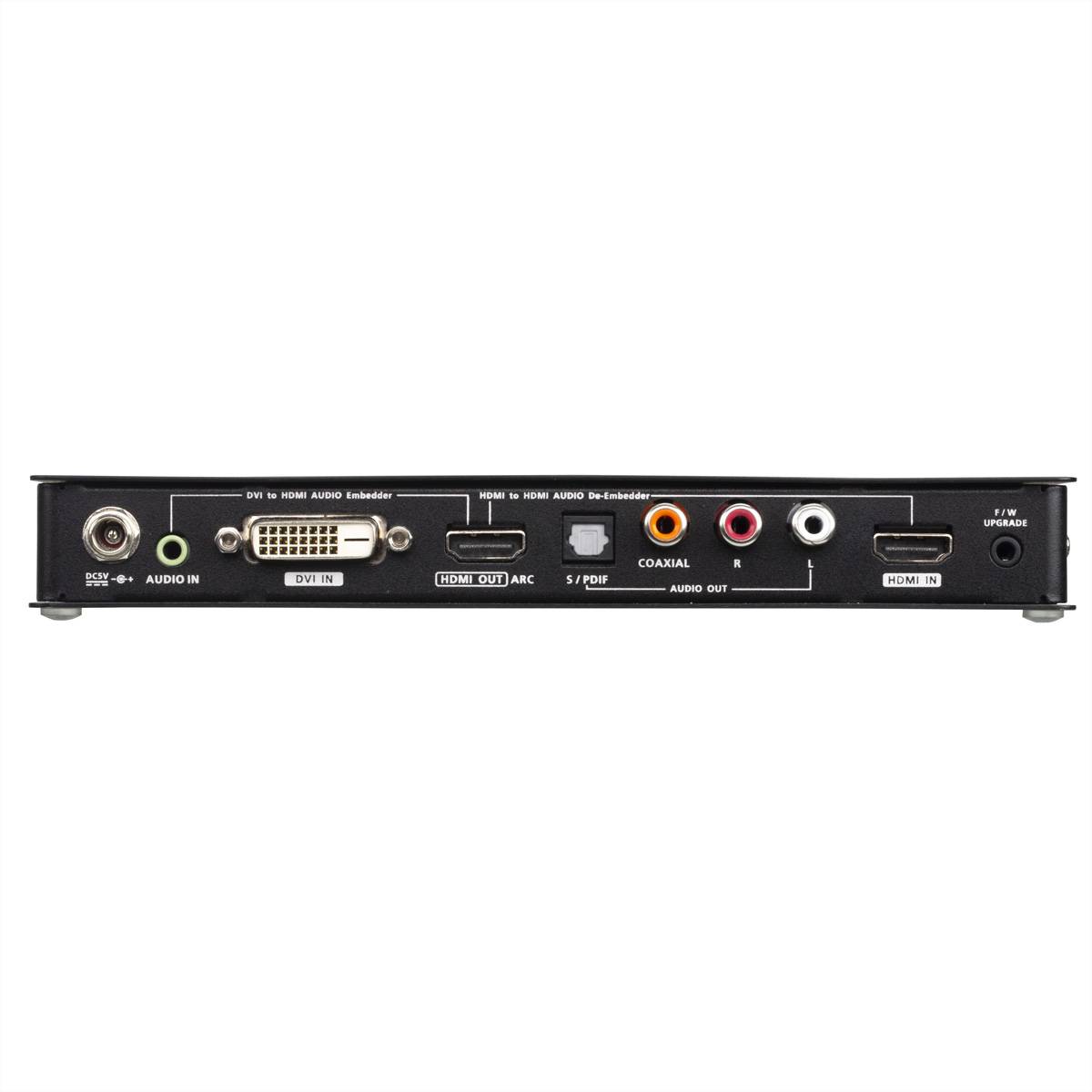 ATEN Anschlusskabel HDMI-A Buchse, DVI-I 18+5pol. Buchse 0 m Schwarz VC881 4K UHD HDMI-Kabel