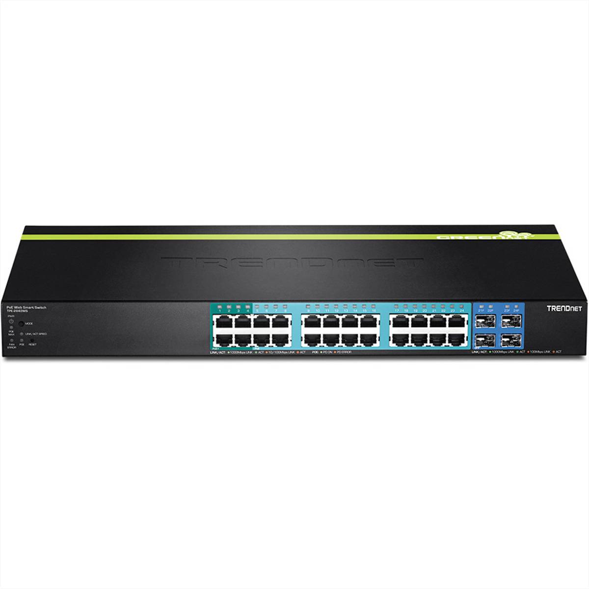 TrendNet TPE-2840WS TPE-2840WS Netzwerk Switch 10 / 100 / 1000MBit/s PoE-Funktion
