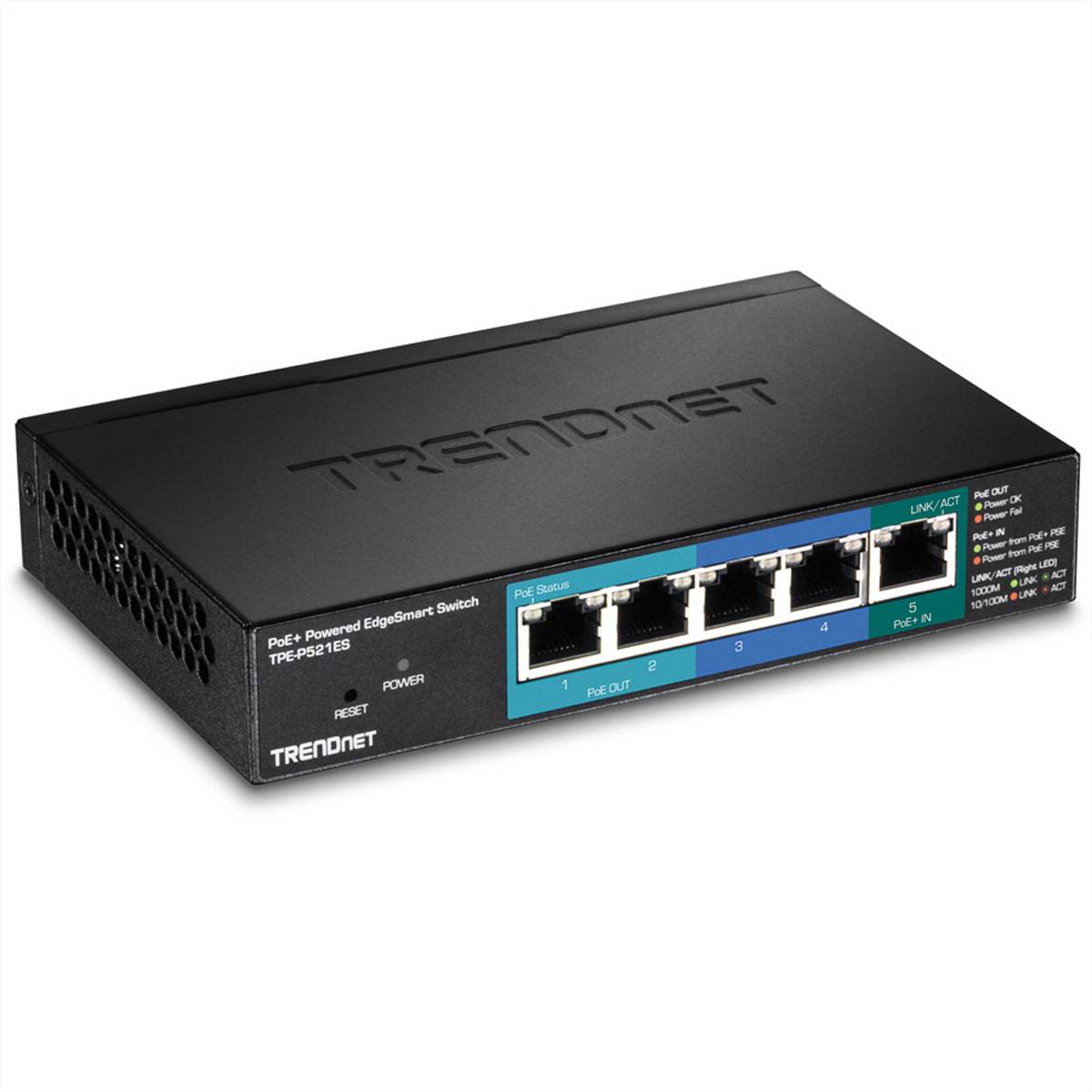 TrendNet TRENDnet Netzwerk Switch 2000 MBit/s PoE-Funktion