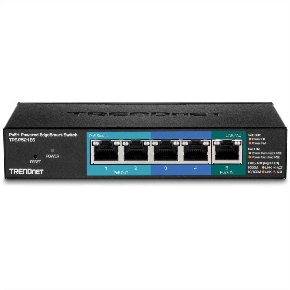 TrendNet TPE-P521ES Netzwerk Switch 2000MBit/s PoE-Funktion