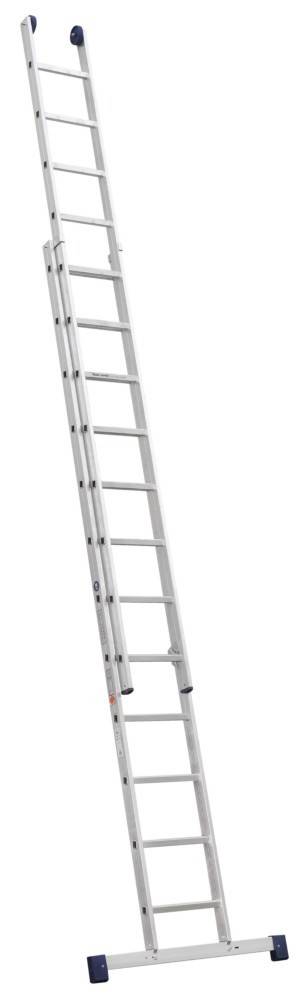 Iller Schiebeleiter Eurostars 2x12 Sprossen