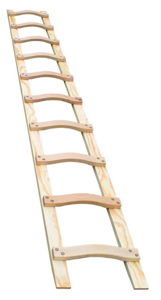 Iller Holz-Dachleiter 12 Sprossen