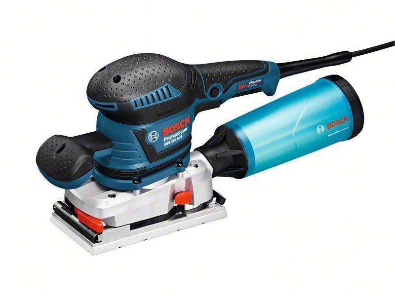 Bosch Professional GSS 230 AVE 0601292801 Schwingschleifer inkl. Koffer 300 W 92 x 182 mm