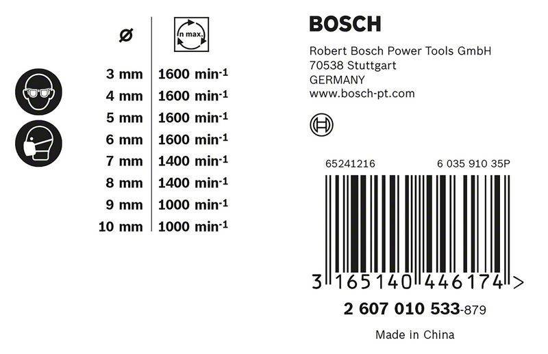Bosch Power Tools Holzbohrer-Set 8-tlg. 260701053