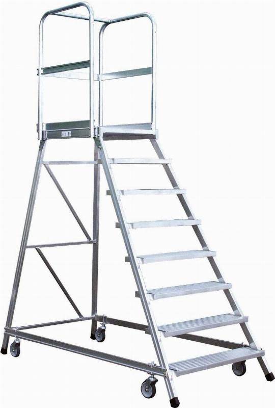 Geis&Knoblauch Podestleiter fahrbar 46371