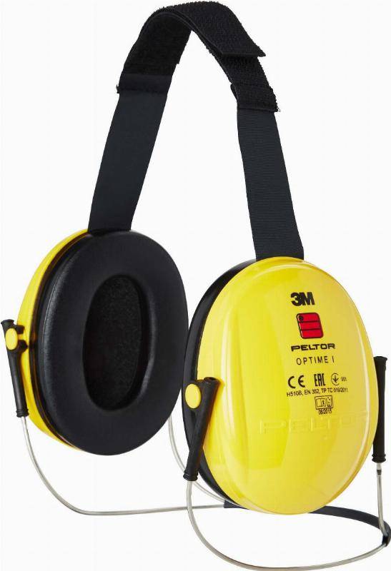 3M PELTOR OPTIME I Kapselgehörschützer mit Nackenbügel, SNR: 26 dB