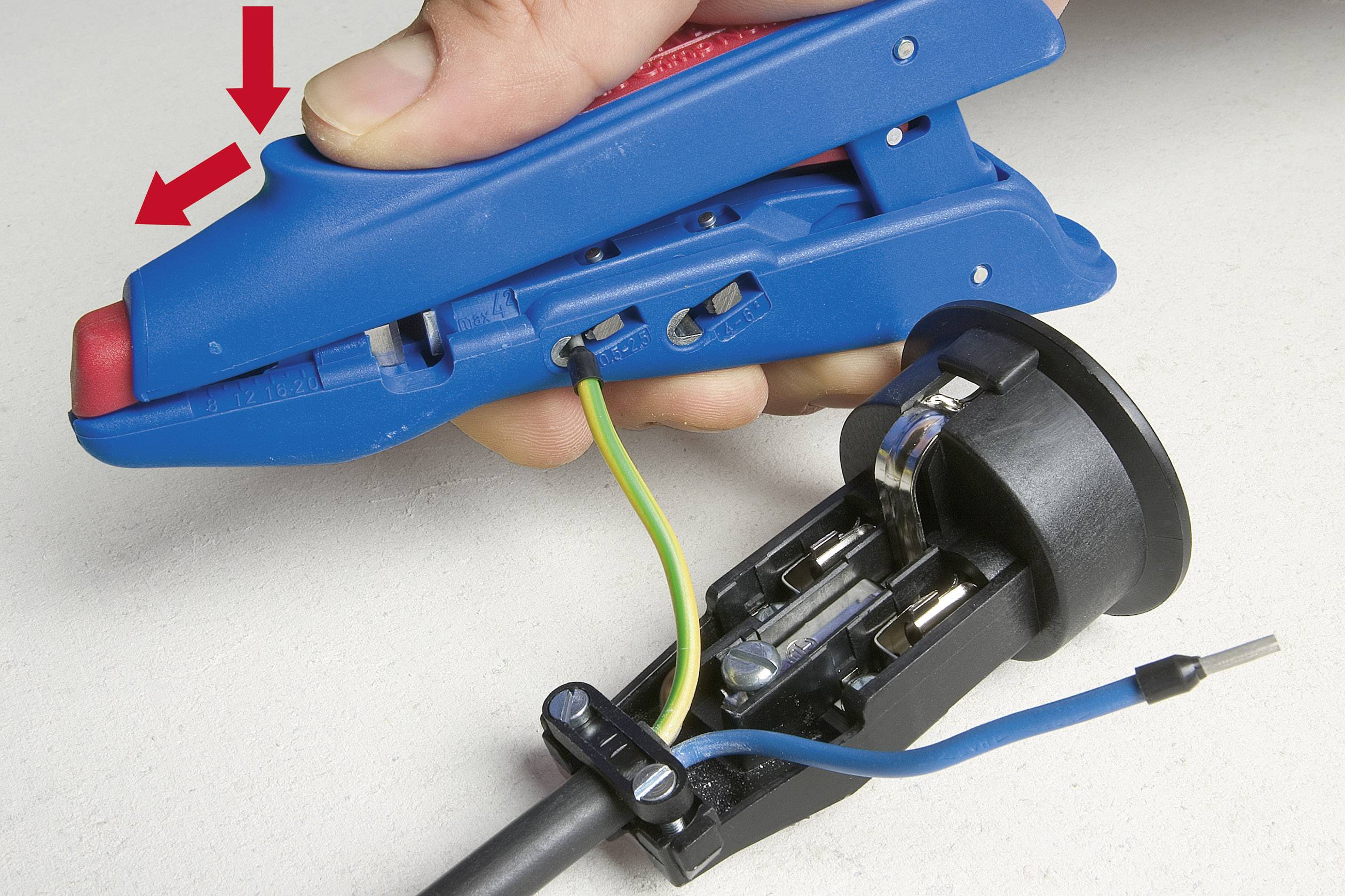 WEICON TOOLS 10007406 Duo-Crimp No. 300 Kabelentmanteler 0.5 bis 6 mm²