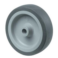 Gummirad für Apparaterollen - mit Gleitlager - Rad-Ø 125 mm - Tragkraft 100 kg Gummirad für Apparaterollen - mit Gleitlager - Rad-Ø 125 mm - Tragkraft 100 kg