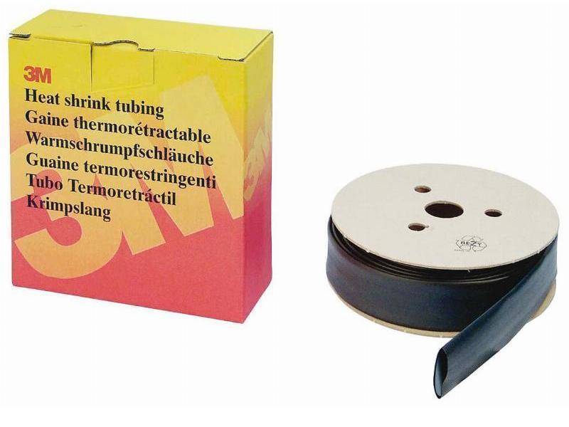3M Deutschland Warmschrumpfschlauch Rolle HSR 1,2/0,6 sw