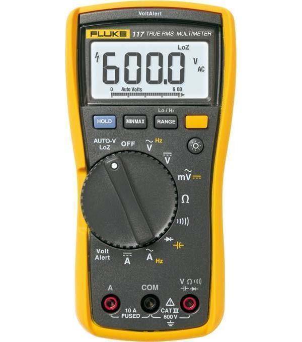 Fluke 117 Hand-Multimeter digital CAT III 600 V Anzeige (Counts): 6000