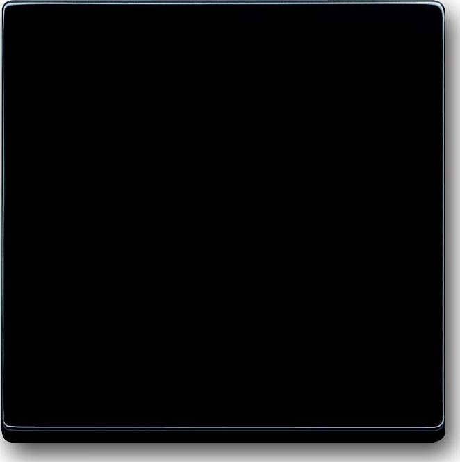 Busch-Jaeger Abdeckung Ausschalter, Wechselschalter, Kreuzschalter, Taster Anthrazit, Schwarz-Grau 2CKA001751A2926