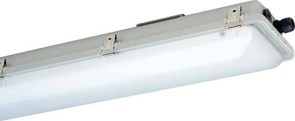 SCHUCH Ex-Poly-Leuchte IP66 nD866F 12L42 37W 4310lm satin.Wanne 1250mm Zone 2+22 Innenleuchten